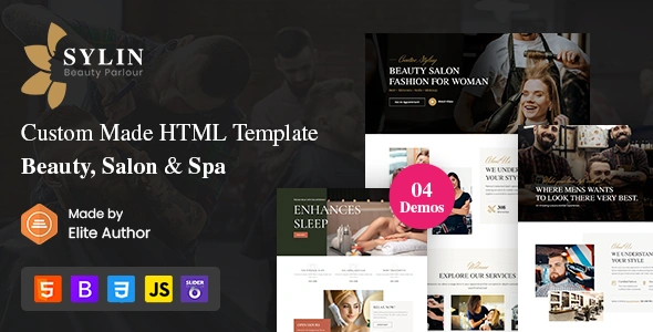 Beauty Salon and Spa HTML Template