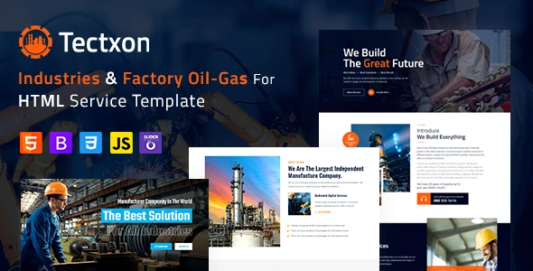 Industry & Factory HTML5 Template