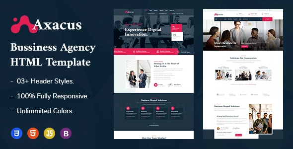 Agency HTML Template