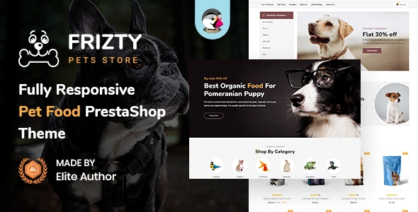 Pet Store PrestaShop Theme