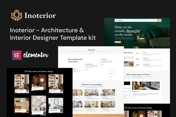 Interior Designer Elementor Template Kit