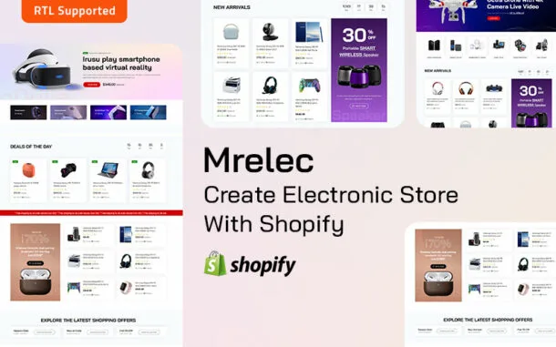 Electronics Websie Shopify Theme