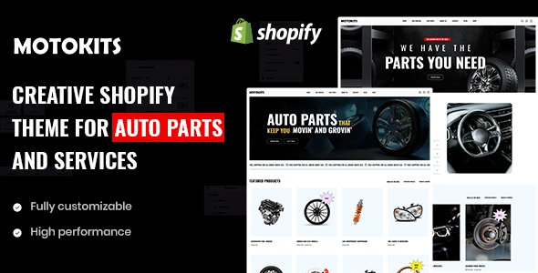 Auto Parts Shopify Theme