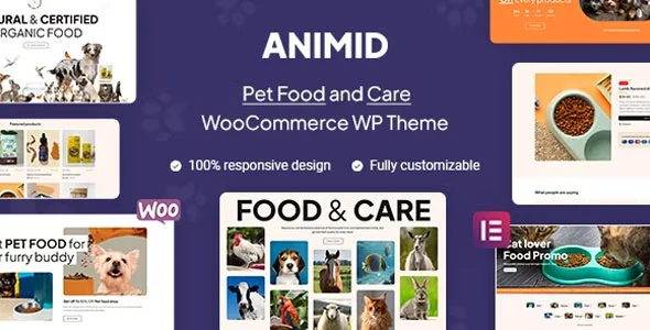 Pet Shop Website WooCommerce Theme
