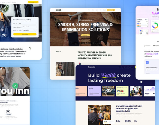 Webflow template