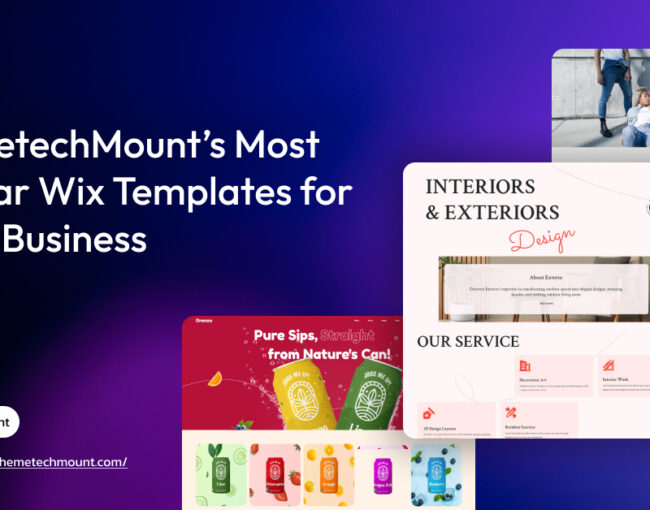 Wix Template