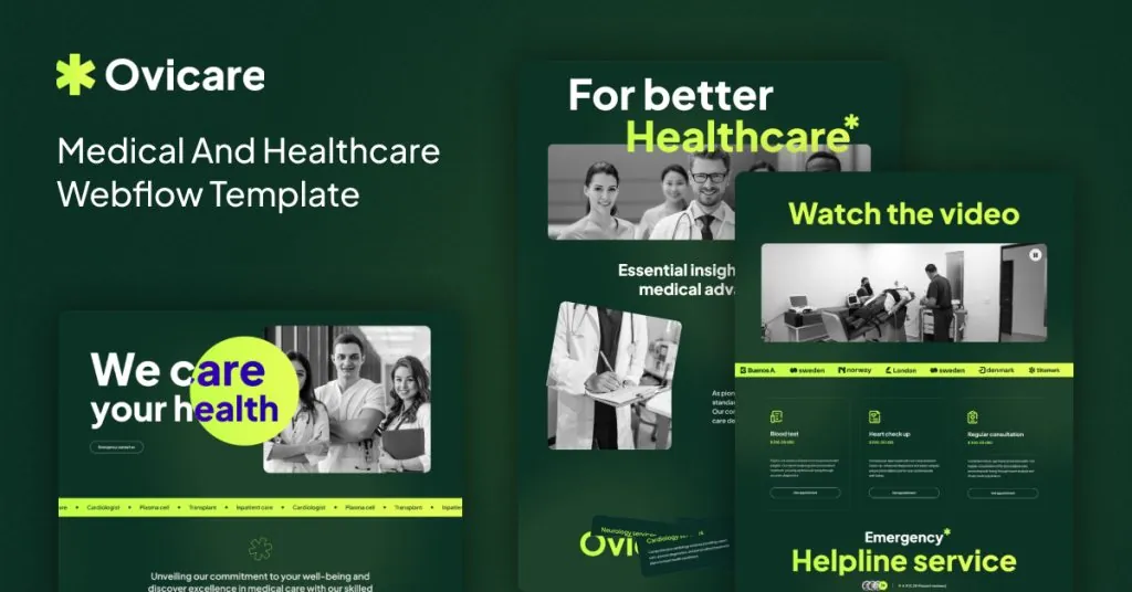 Medical Website Webflow Template